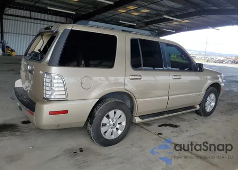 2007 Mercury Mountaineer Luxury from USA, damaged, VIN 4M2EU47E37UJ09469